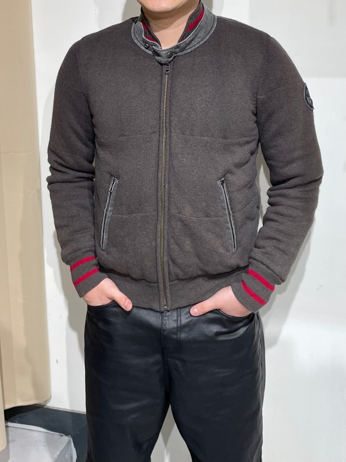 디젤 바이커 봄버 자켓  상품이미지1