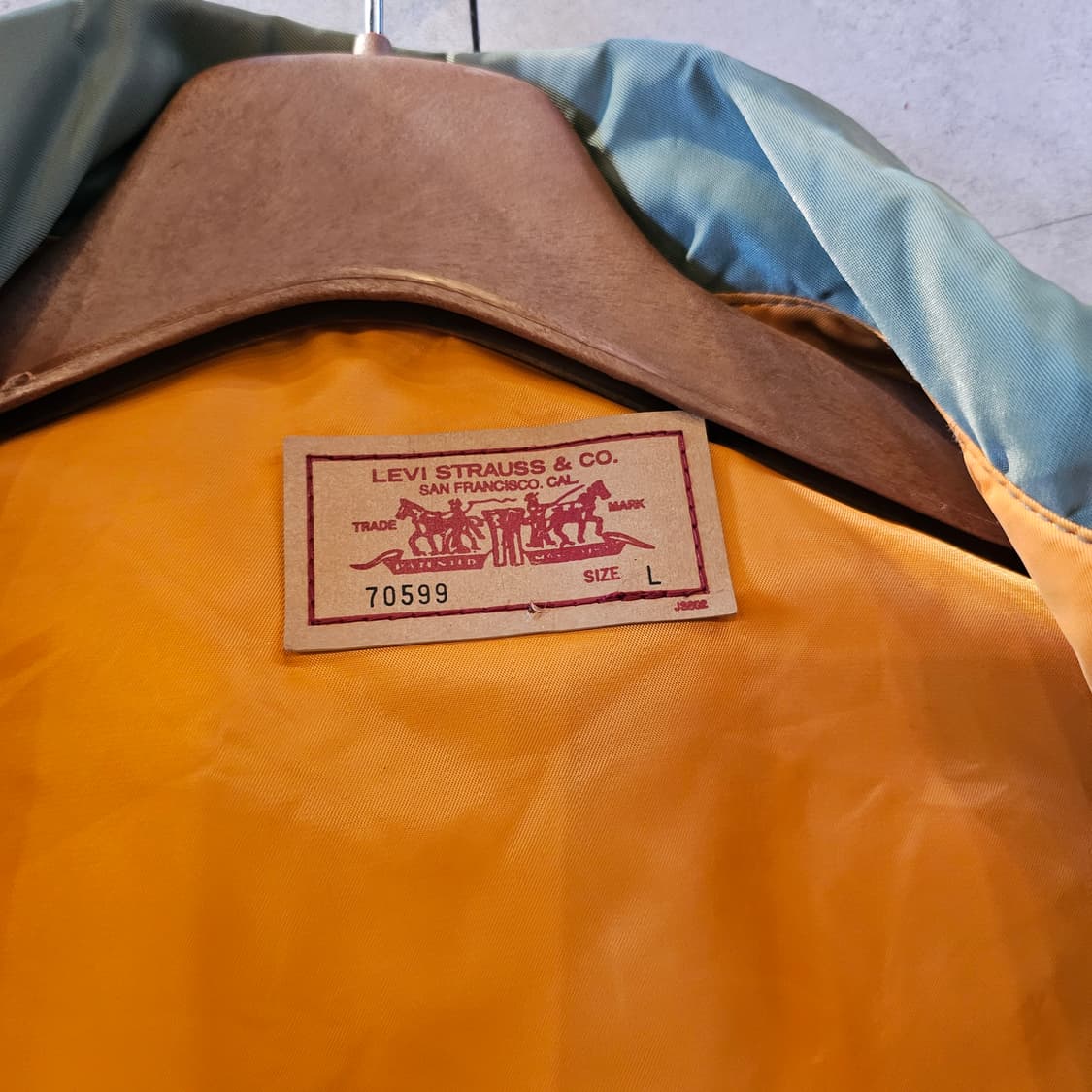 리바이스 3세대 나일론 트러커 자켓 상품이미지4