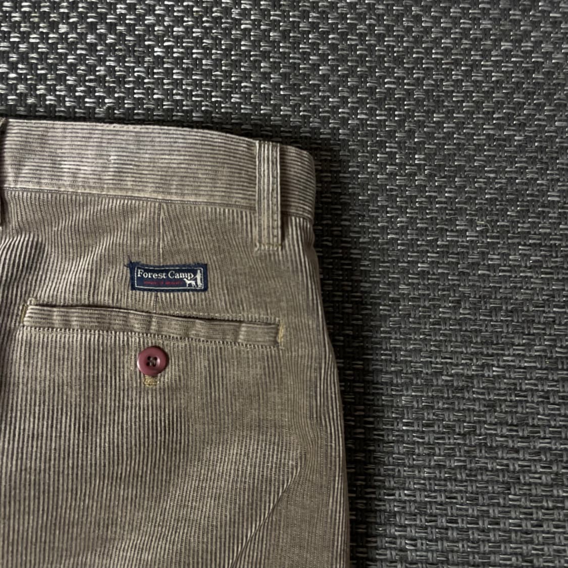 [미사용] (34) 포레스트캠프 베이지 코듀로이 팬츠 상품이미지7
