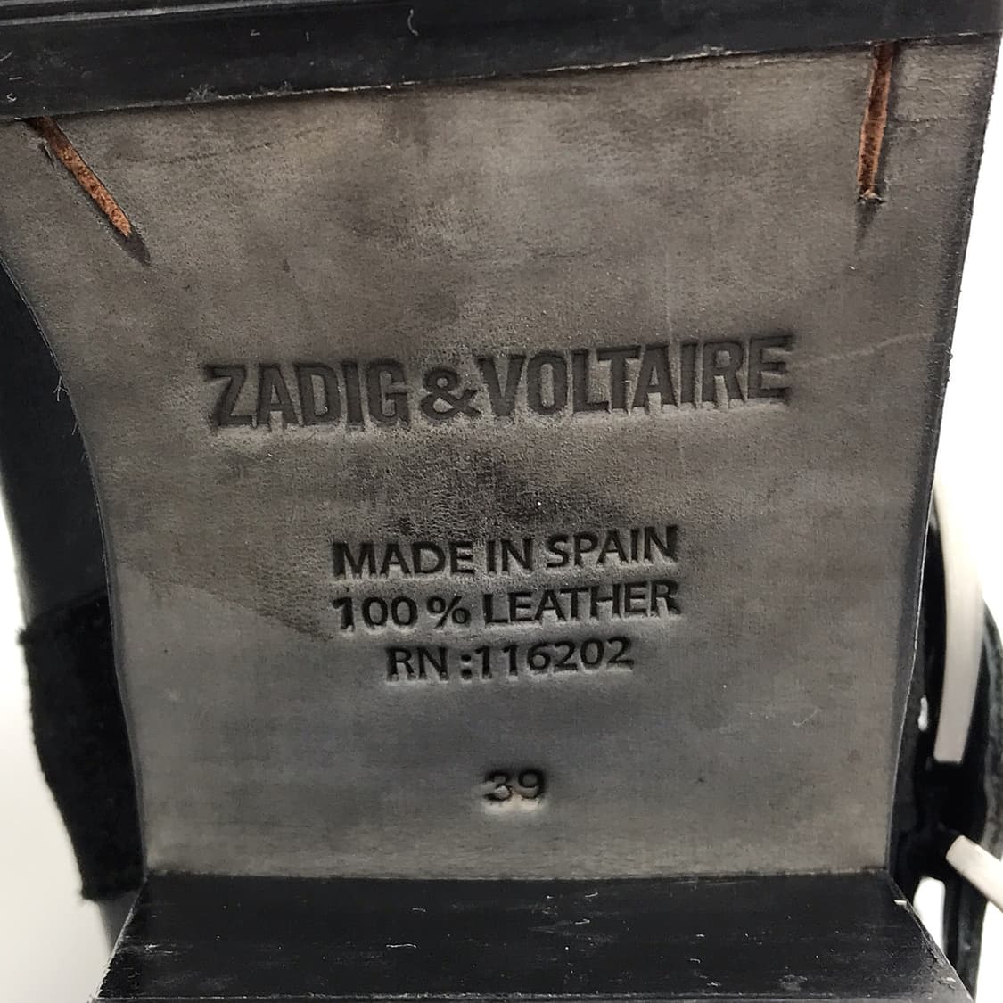 쟈딕앤볼테르 가죽 부츠 여성39 상품이미지10