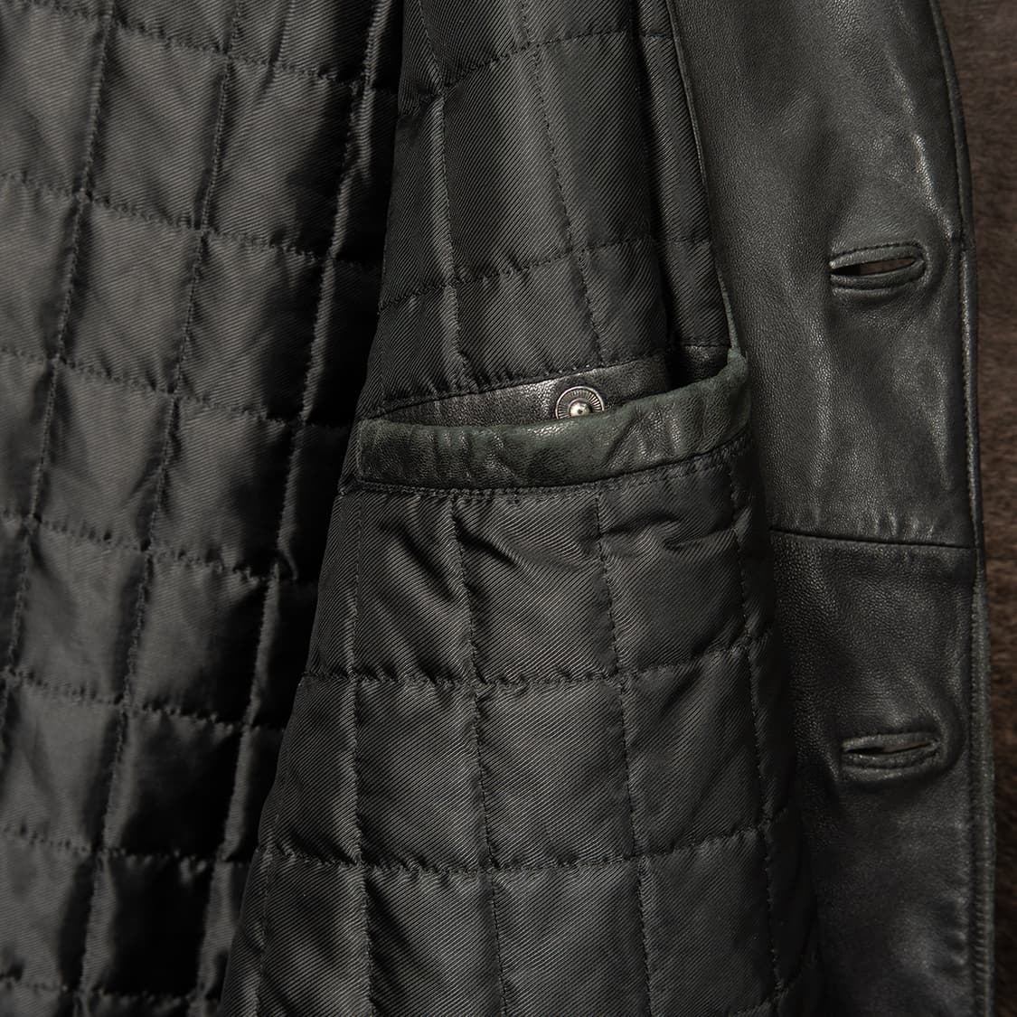 [M] 에디바우어 램스킨 레더코트  상품이미지9