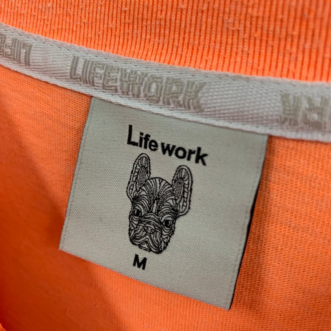 M 라이프워크 레이어드 프린팅 오버핏 반팔티 상품이미지7