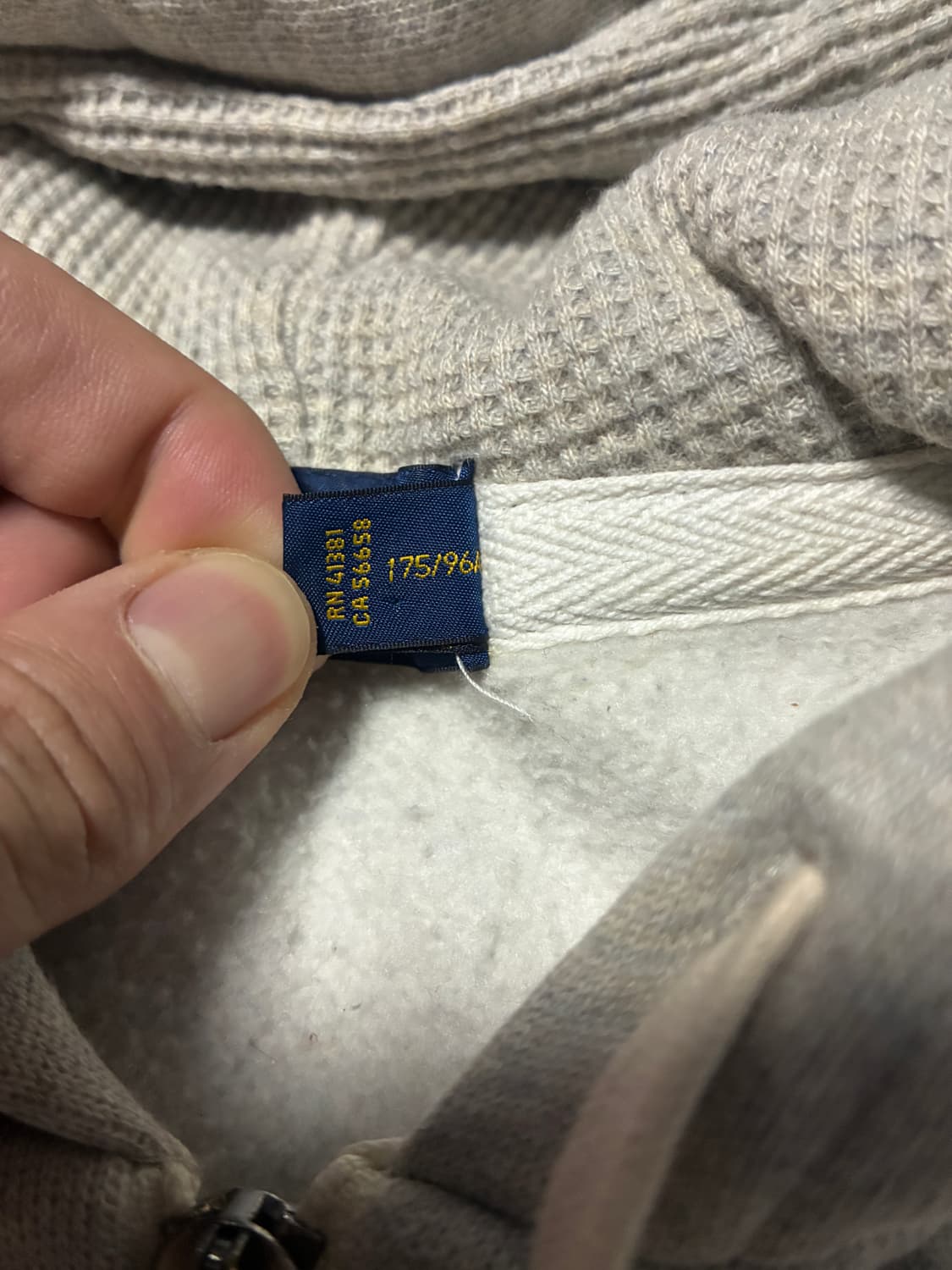 M) 폴로 랄프로렌 후드집업 오트밀 상품이미지4