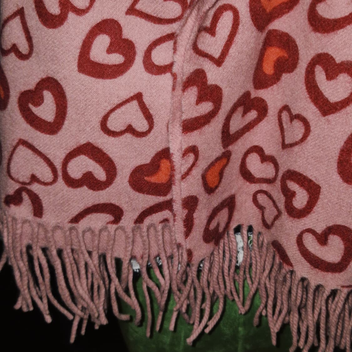 09s 안나수이 돌리걸 울100% 하트 블랭킷&머플러 상품이미지7