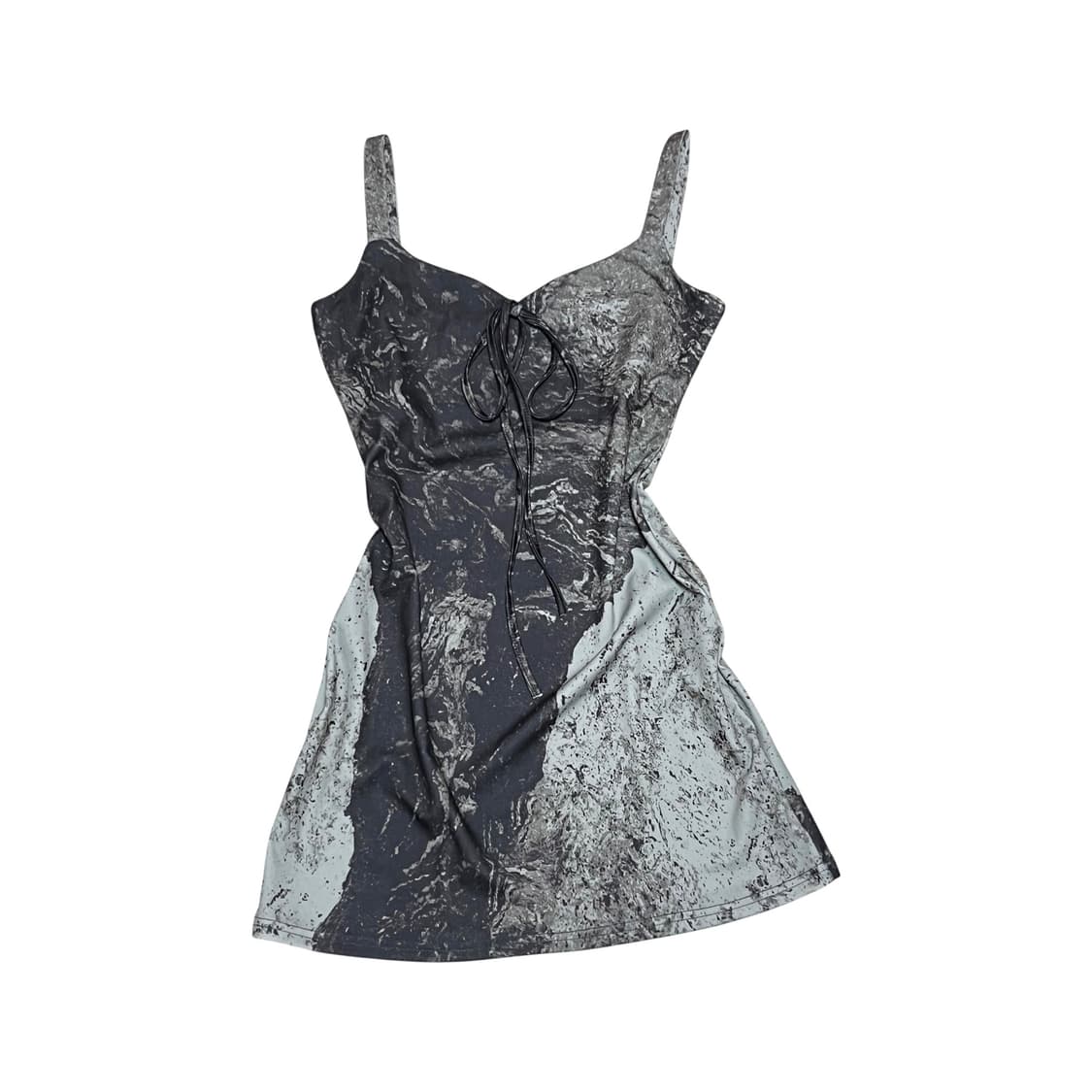 Layered Vintage Mini Sleeveless Dress  상품이미지1