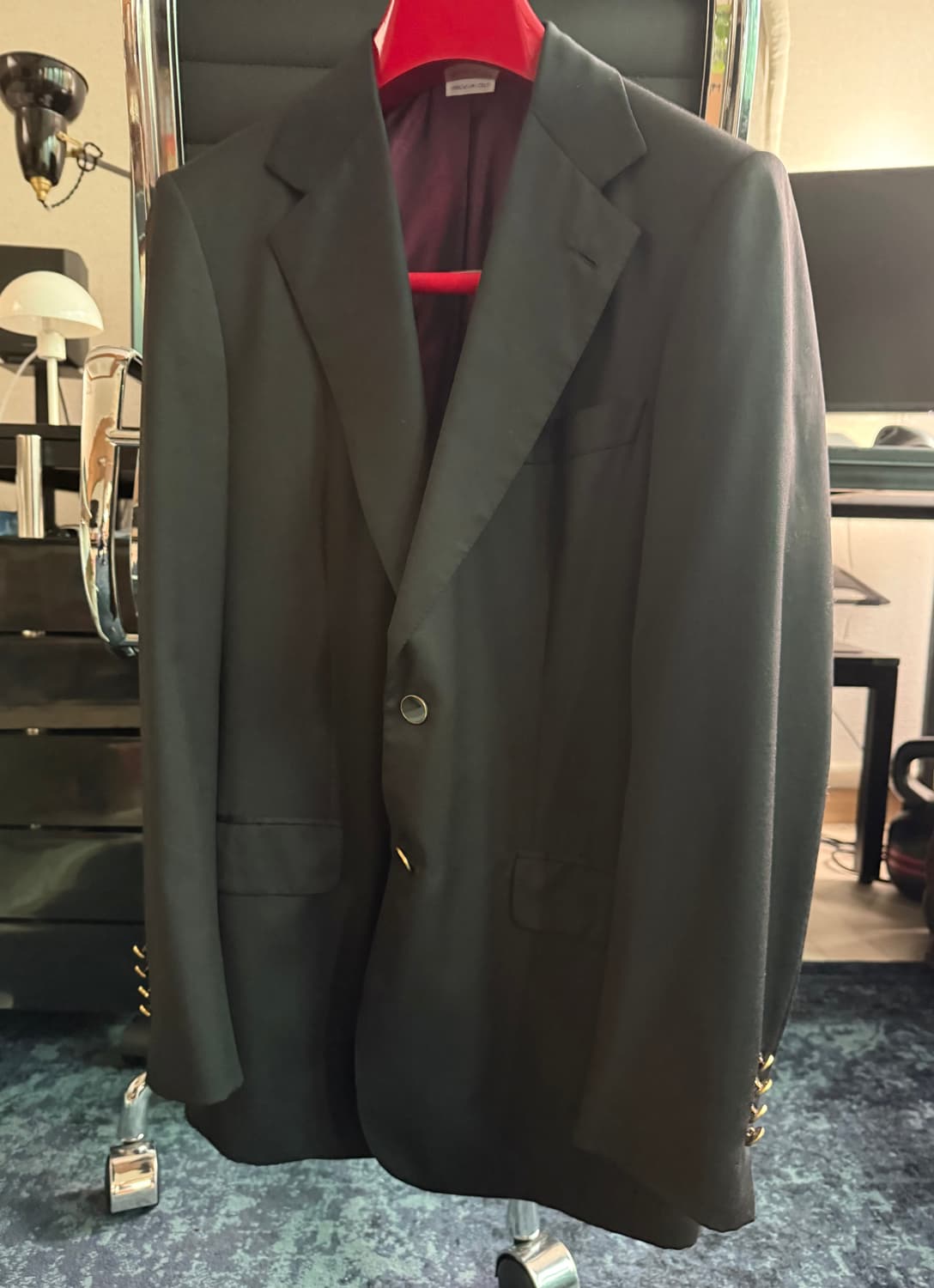 BRIONI 브리오니 블랙 블레이저 36  상품이미지9