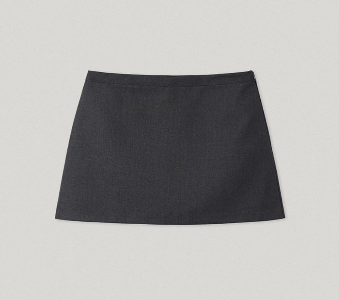 스무드무드 스커트 teapot skirt pants 차콜 상품이미지1