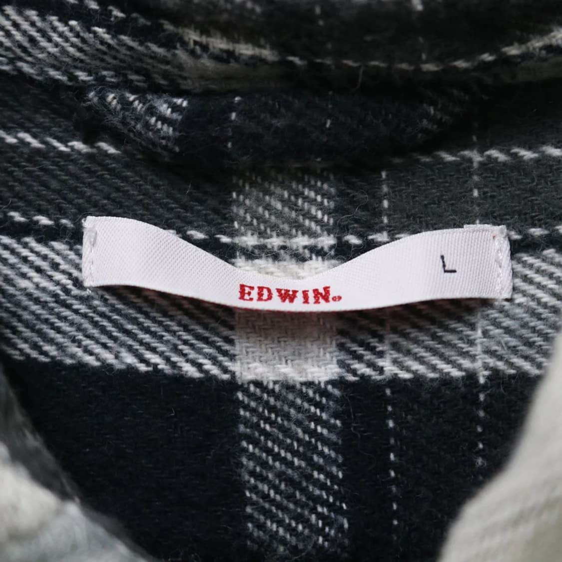 에드윈 체크 후드셔츠 61498 상품이미지5