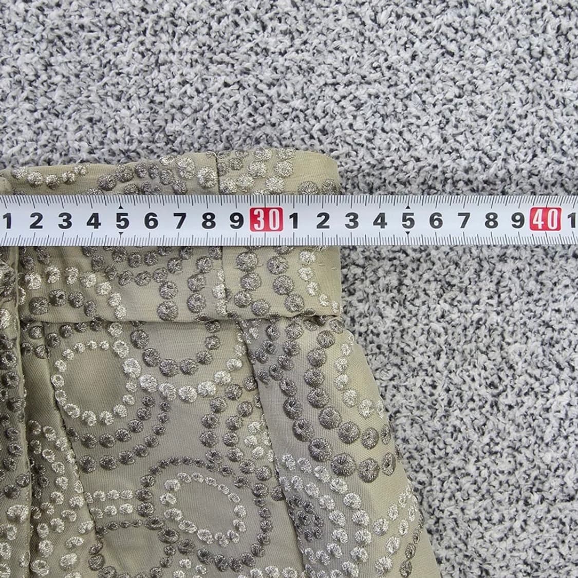 마크제이콥스 빈티지 트위드 사다리꼴주름 스커트 치마 상품이미지4