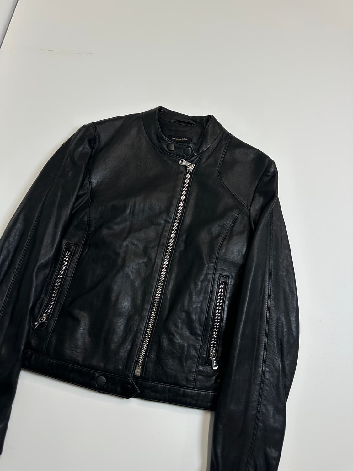 마시모두띠 양가죽 지퍼 자켓  상품이미지2