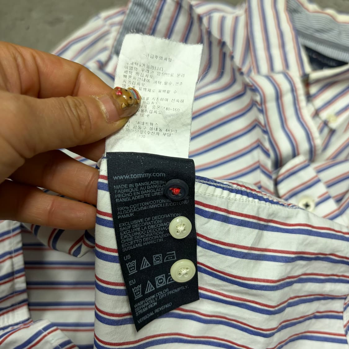 타미힐피거 스트라이프 셔츠[2405] 상품이미지9