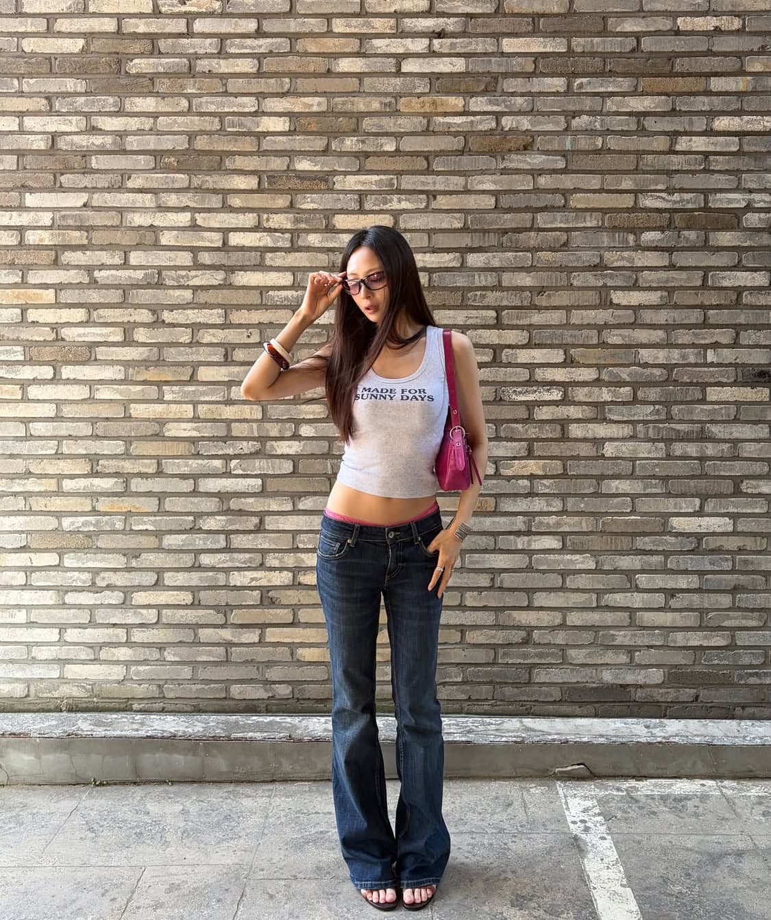 자라 TRF BOOTCUT 로우라이즈 28 상품이미지3