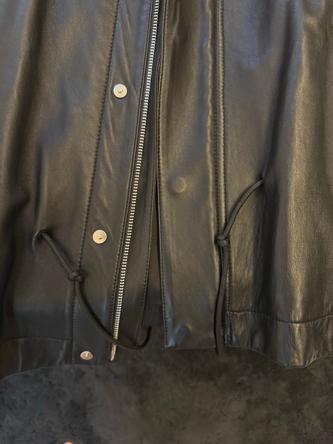 솔리드옴므 레더 쉘파카(양가죽) 상품이미지7