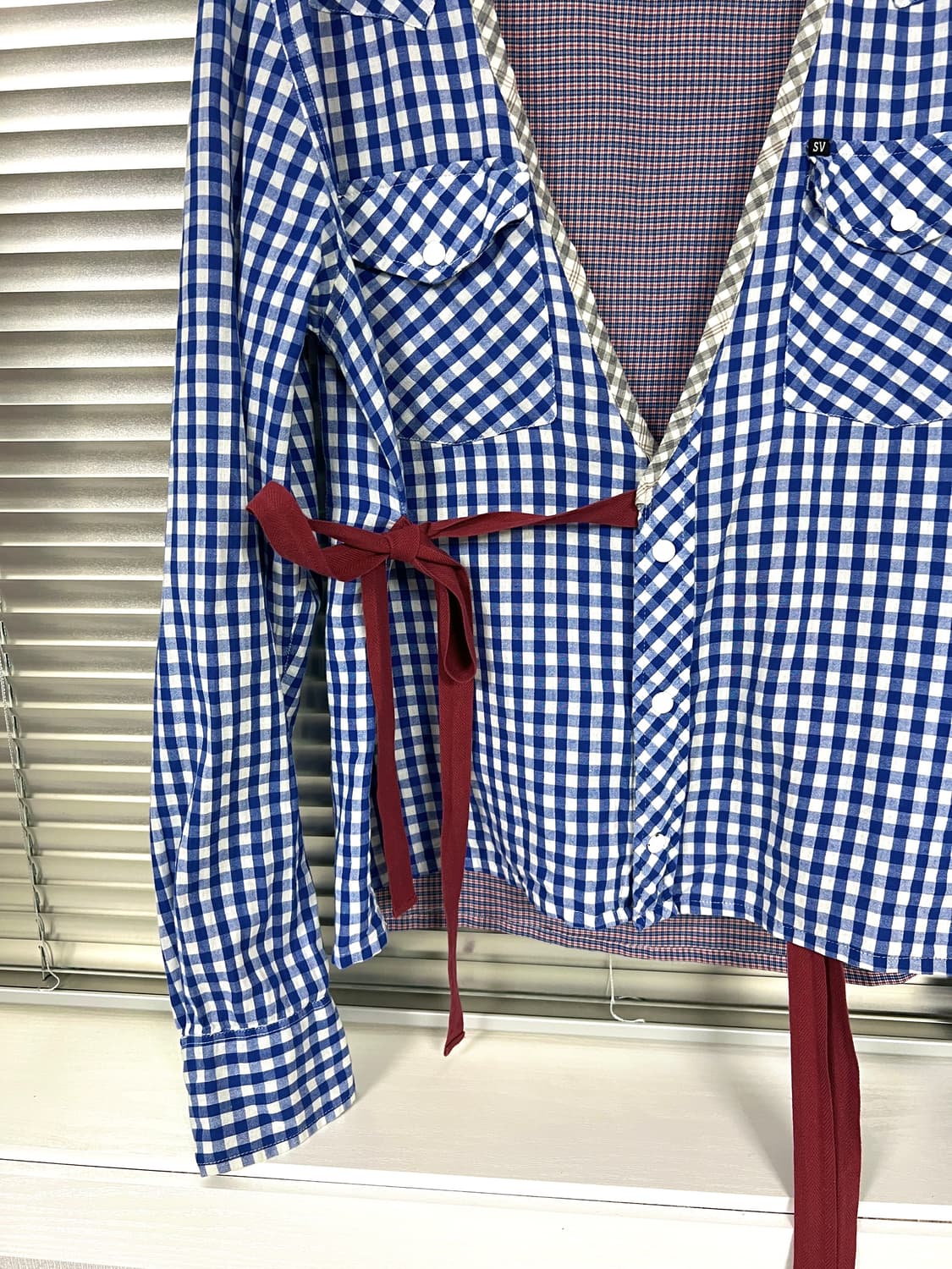 Yuumi ARIA-REMAKE CHECK SHIRT 2 상품이미지6