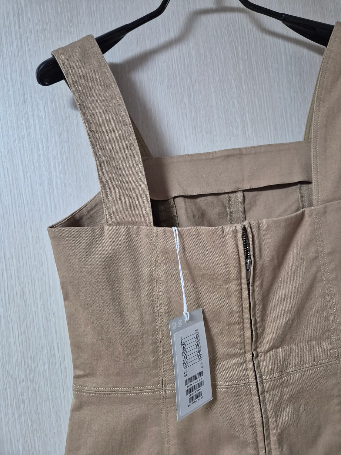 (새제품 ) COS 코스 스트랩 탑 베이지 38 뷔스티에 상품이미지8