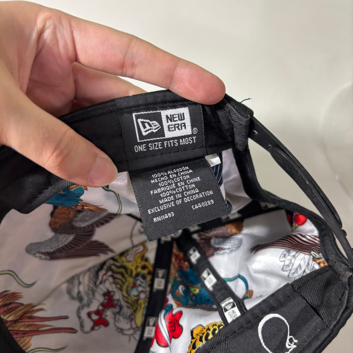 OS 뉴에라 X 마수미 이시카와 블랙 스카쟌 용 자수 볼캡 상품이미지5