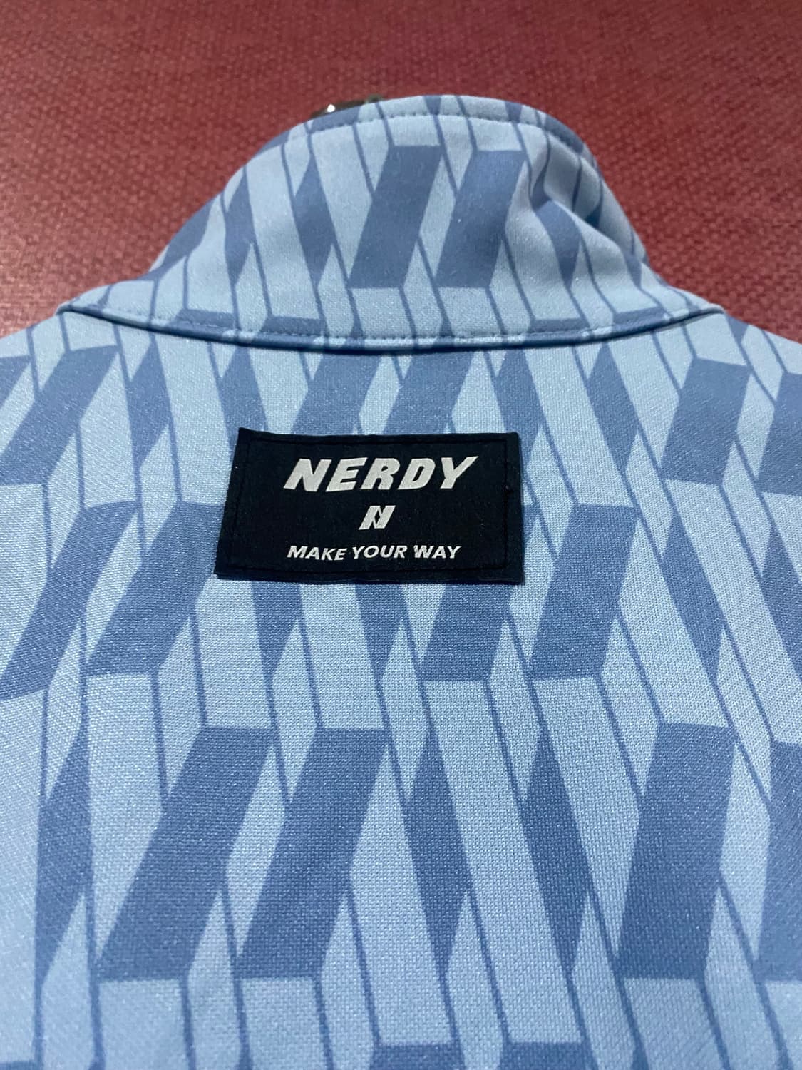 널디 트랙 탑 스카이 블루 S 새상품 상품이미지8