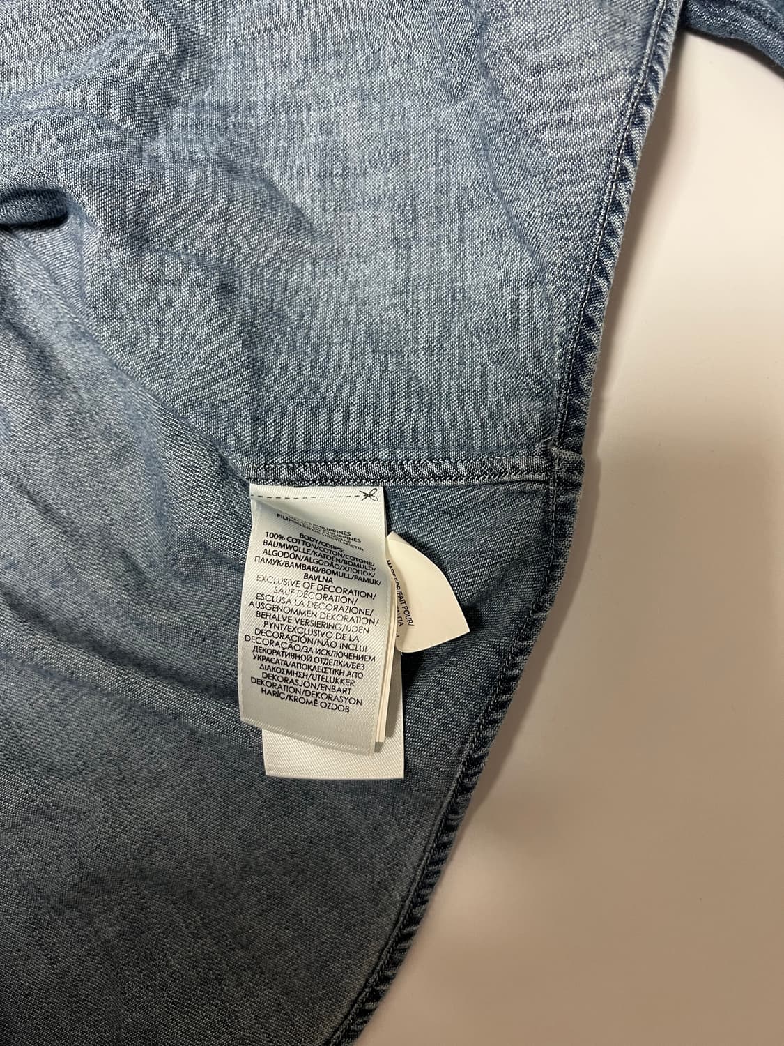 폴로 데님 셔츠 상품이미지5