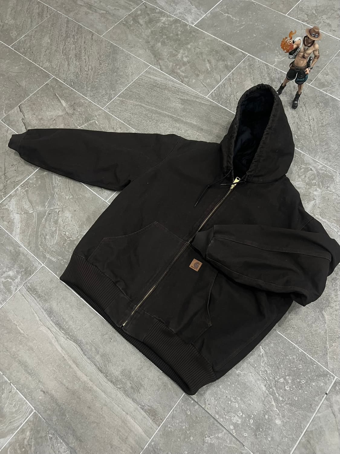 (XL) 칼하트 덕 액티브 후드자켓 J130 DKB 다크브라운 상품이미지8