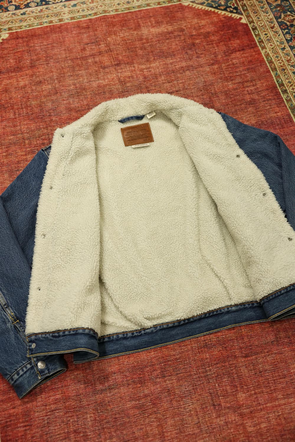 리바이스 프리미엄 쉐르파 데님자켓 1세대 판매 상품이미지8