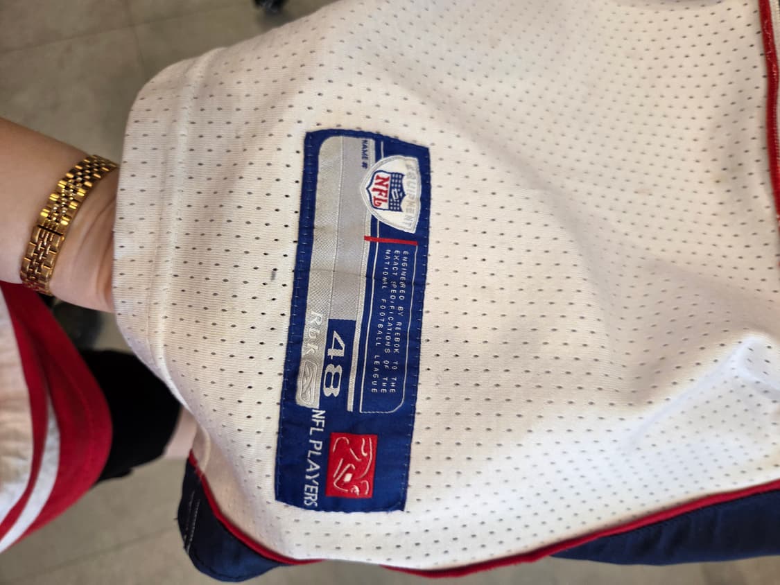 ​[어센틱/48] Reebok NFL 패트리어츠 톰 브레이디 자수 유니폼 상품이미지4