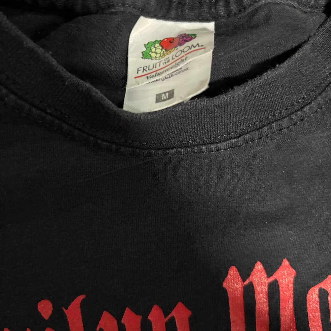 빈티지 마릴린맨슨 티셔츠 밴드티 M 상품이미지3