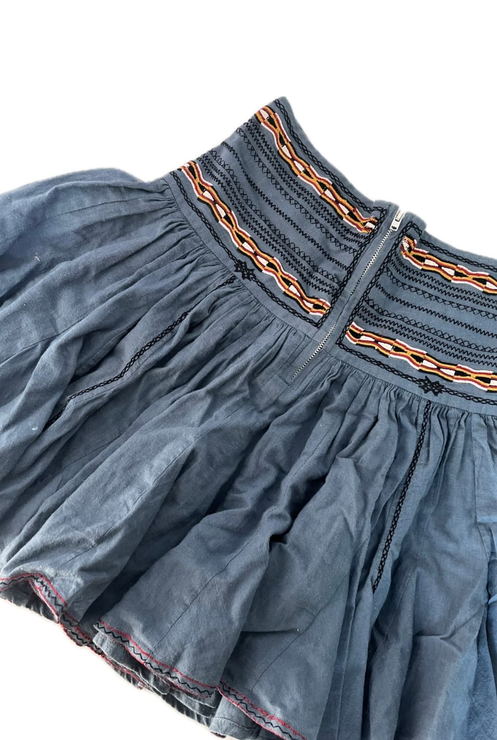 이자벨마랑 브리다 자수 스커트 상품이미지4