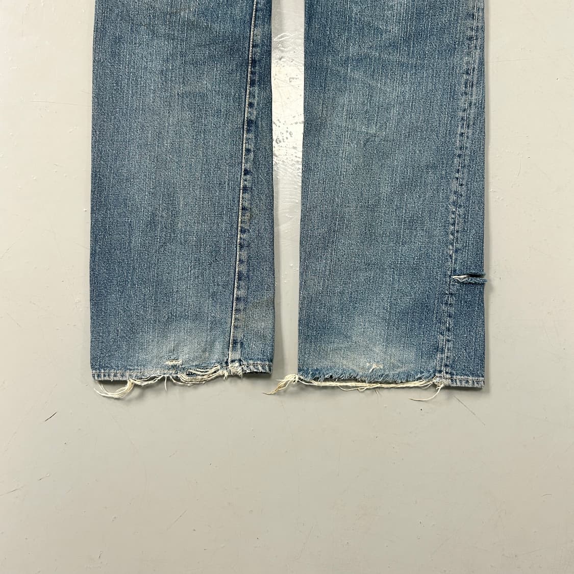 45rpm 워시드 셀비지 데님 팬츠 상품이미지8