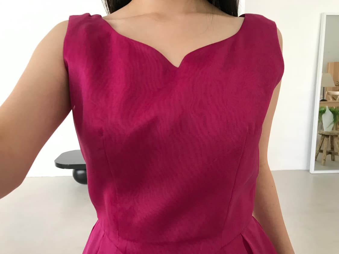 vintage pink one-piece 상품이미지6