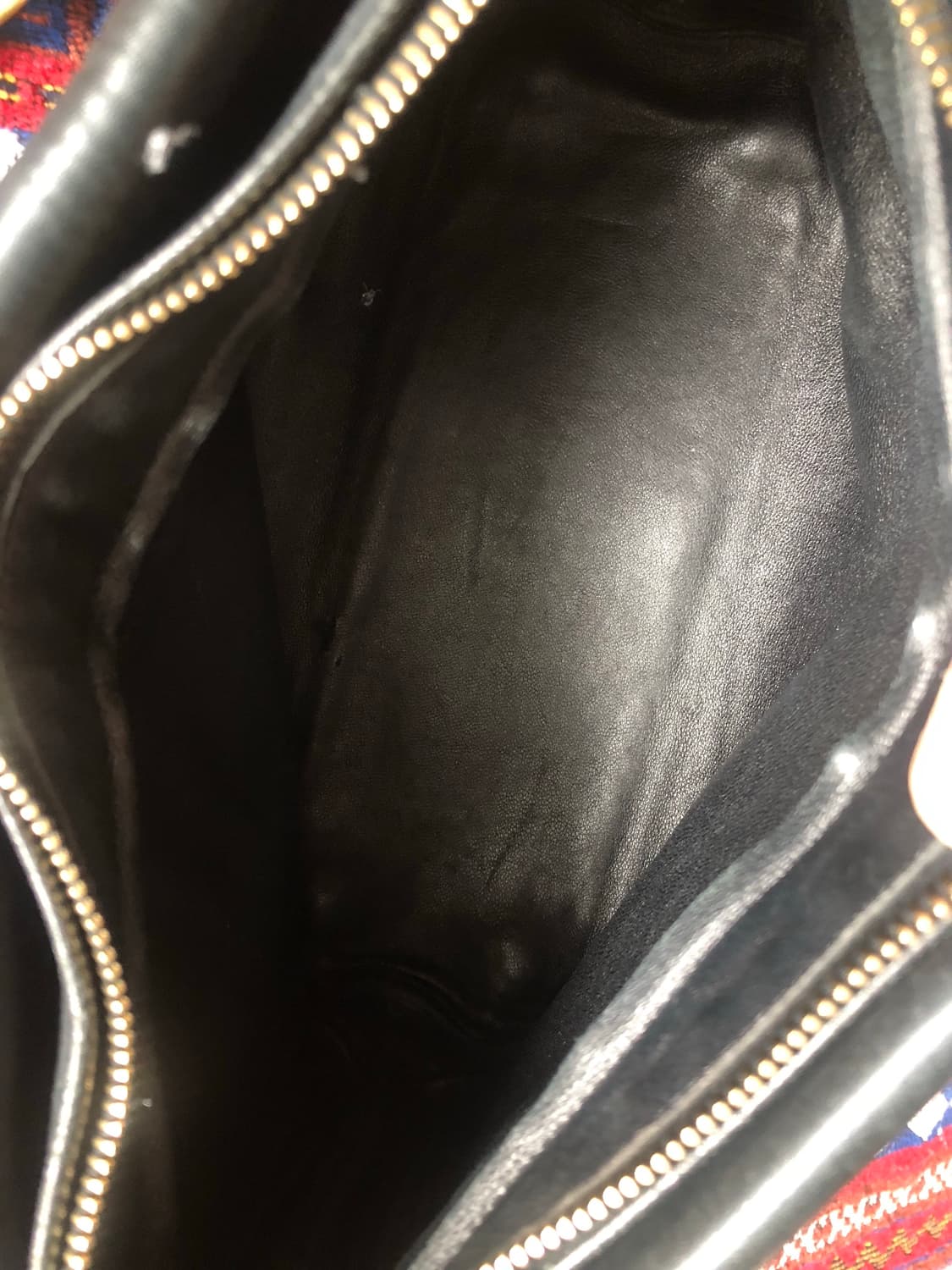 fleetilya 블랙 레더 숄더백 상품이미지5