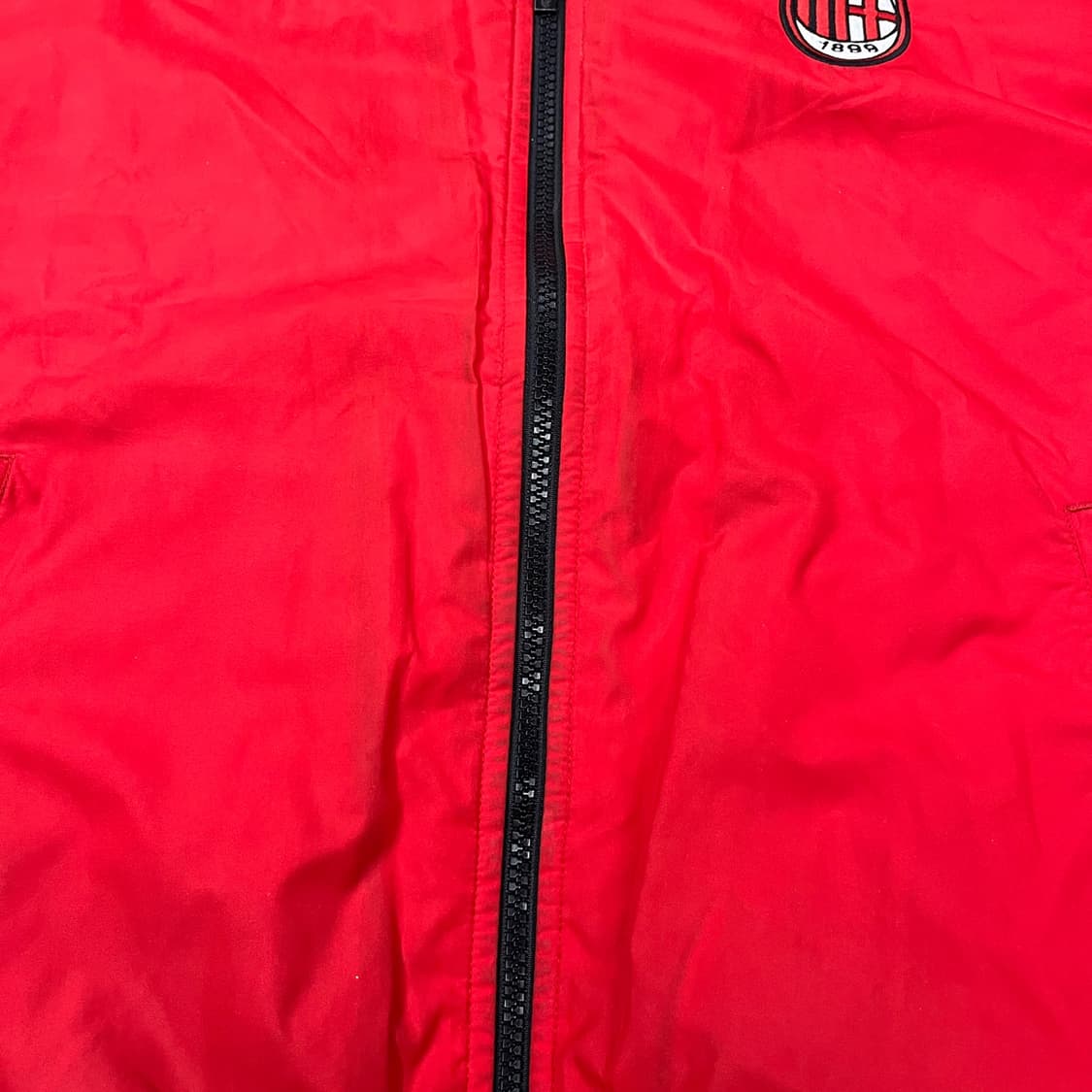 아디다스 검빨 ac밀란 양면 리버시블 패딩 105 상품이미지5