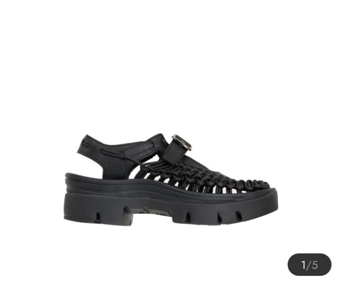 comme des garcons noir 샌들 상품이미지1