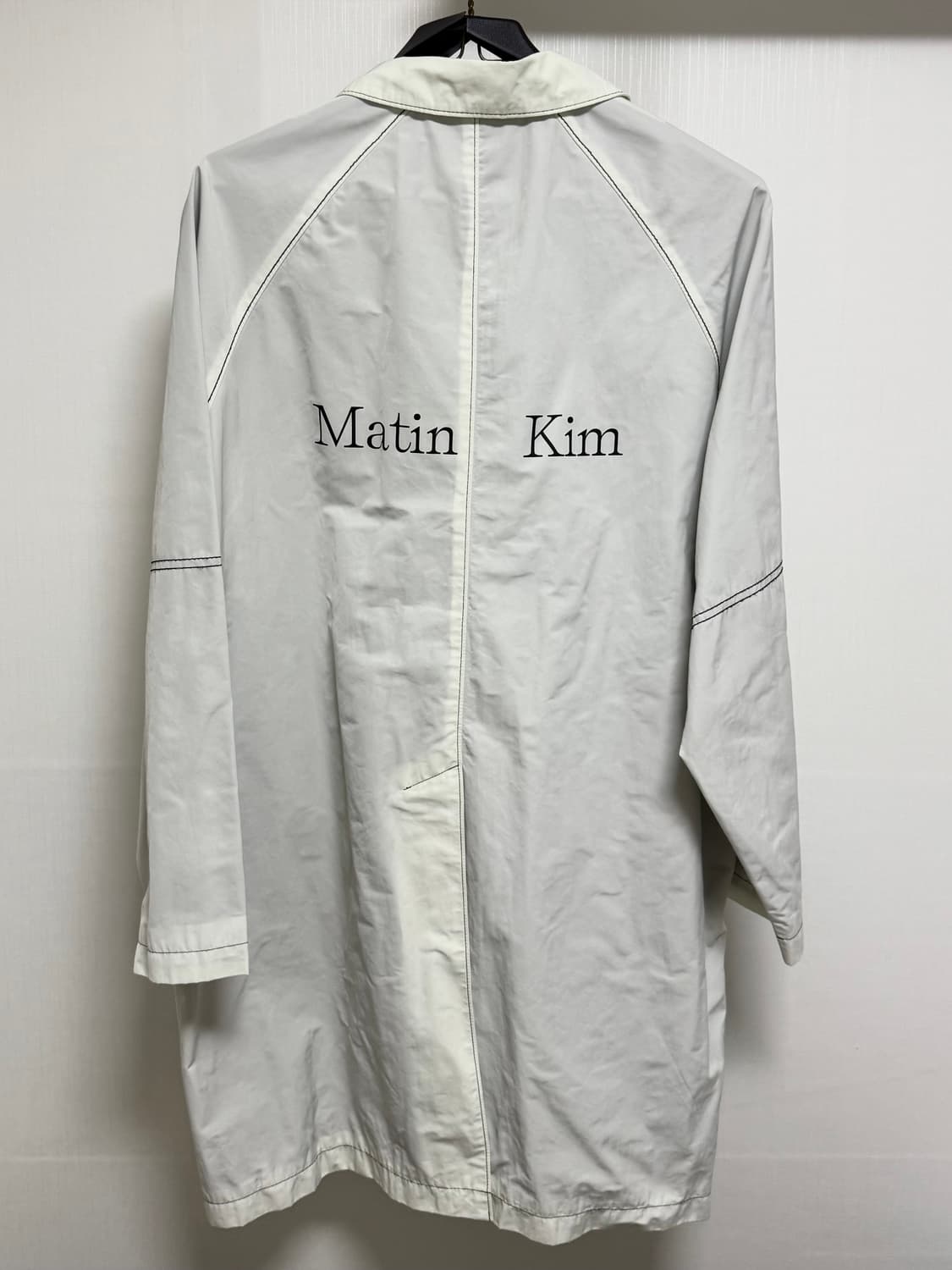 마뗑킴 21fw 코팅 바람막이 상품이미지1