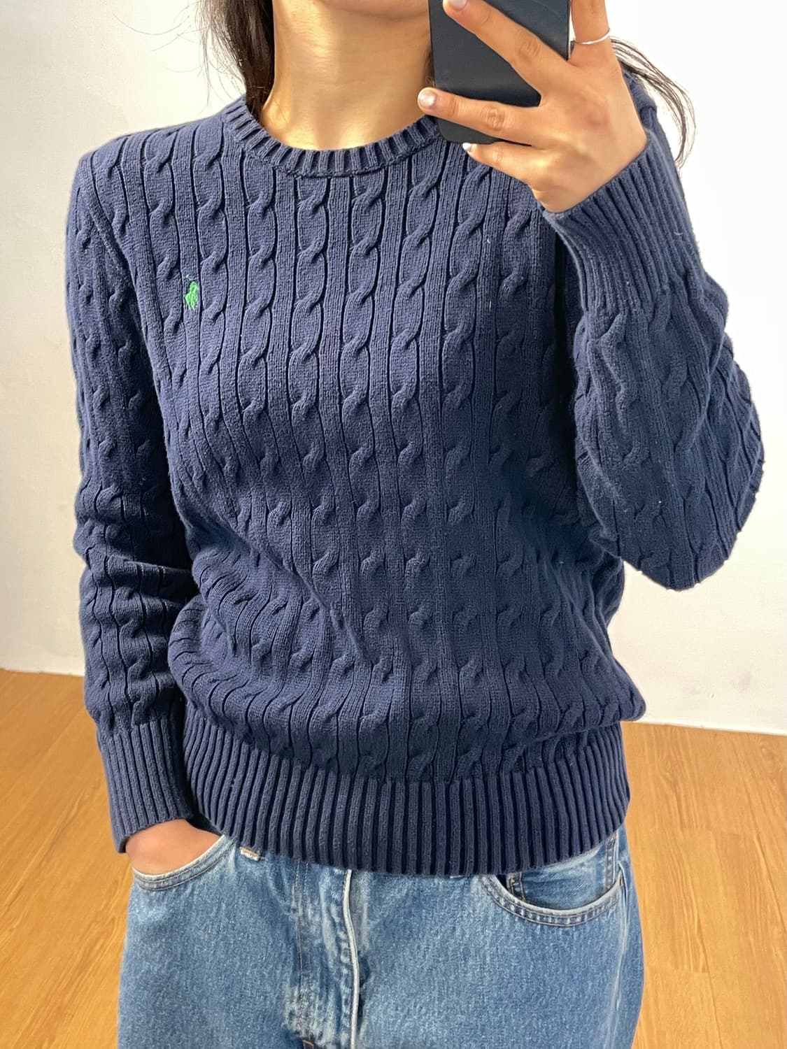 폴로 케이블 니트  상품이미지10