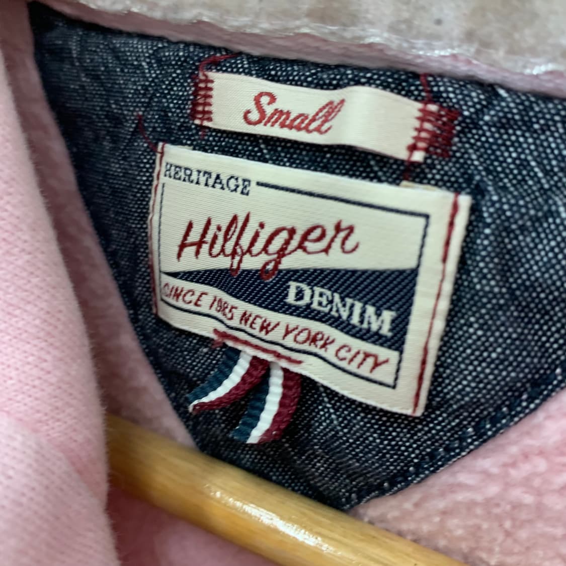 타미힐피거 연핑크 후드집업 상품이미지3