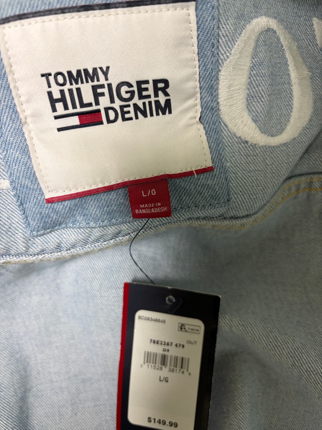 타미힐피거 데님자켓 상품이미지3