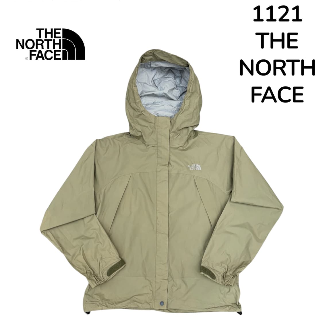 노스페이스 카키 나일론 바람막이 L 상품이미지2
