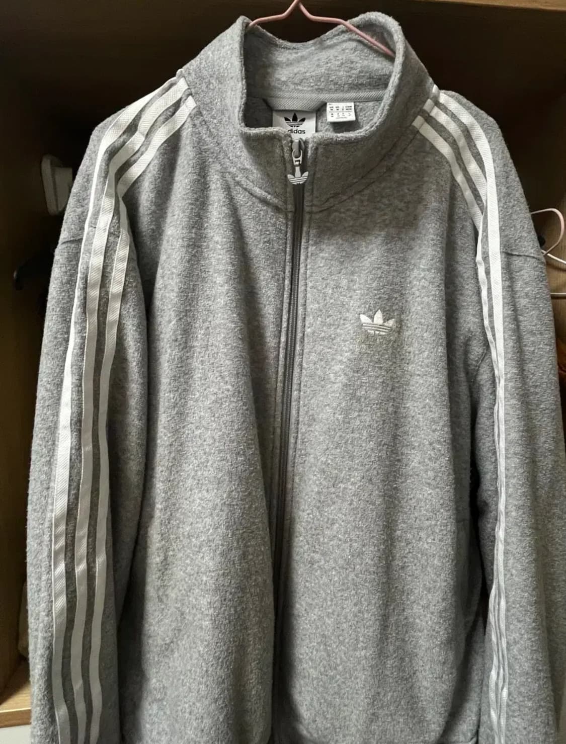 아디다스 부클 집업 져지 그레이 M 상품이미지1