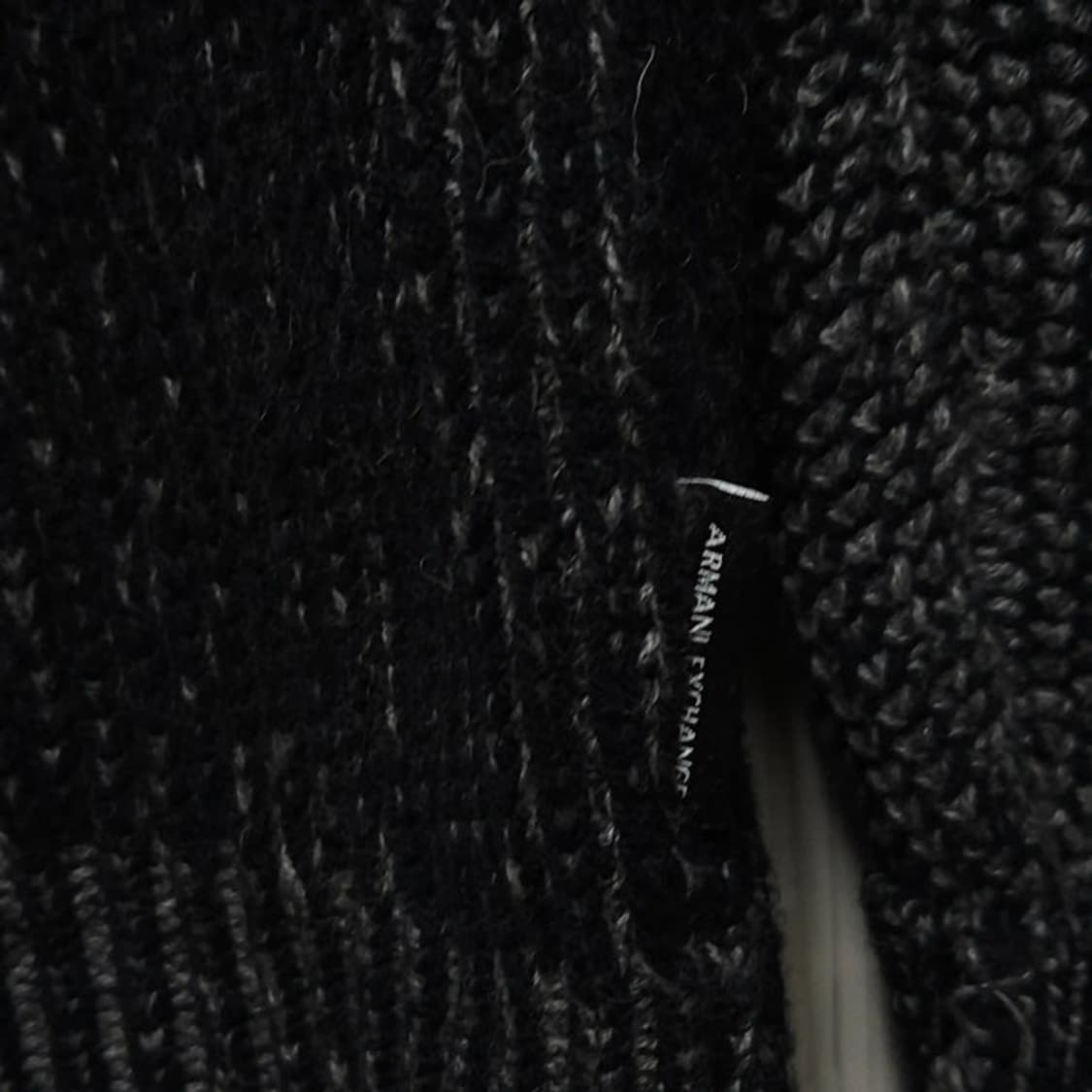 95 ARMANI 아르마니익스체인지 숄카라 니트 상품이미지6