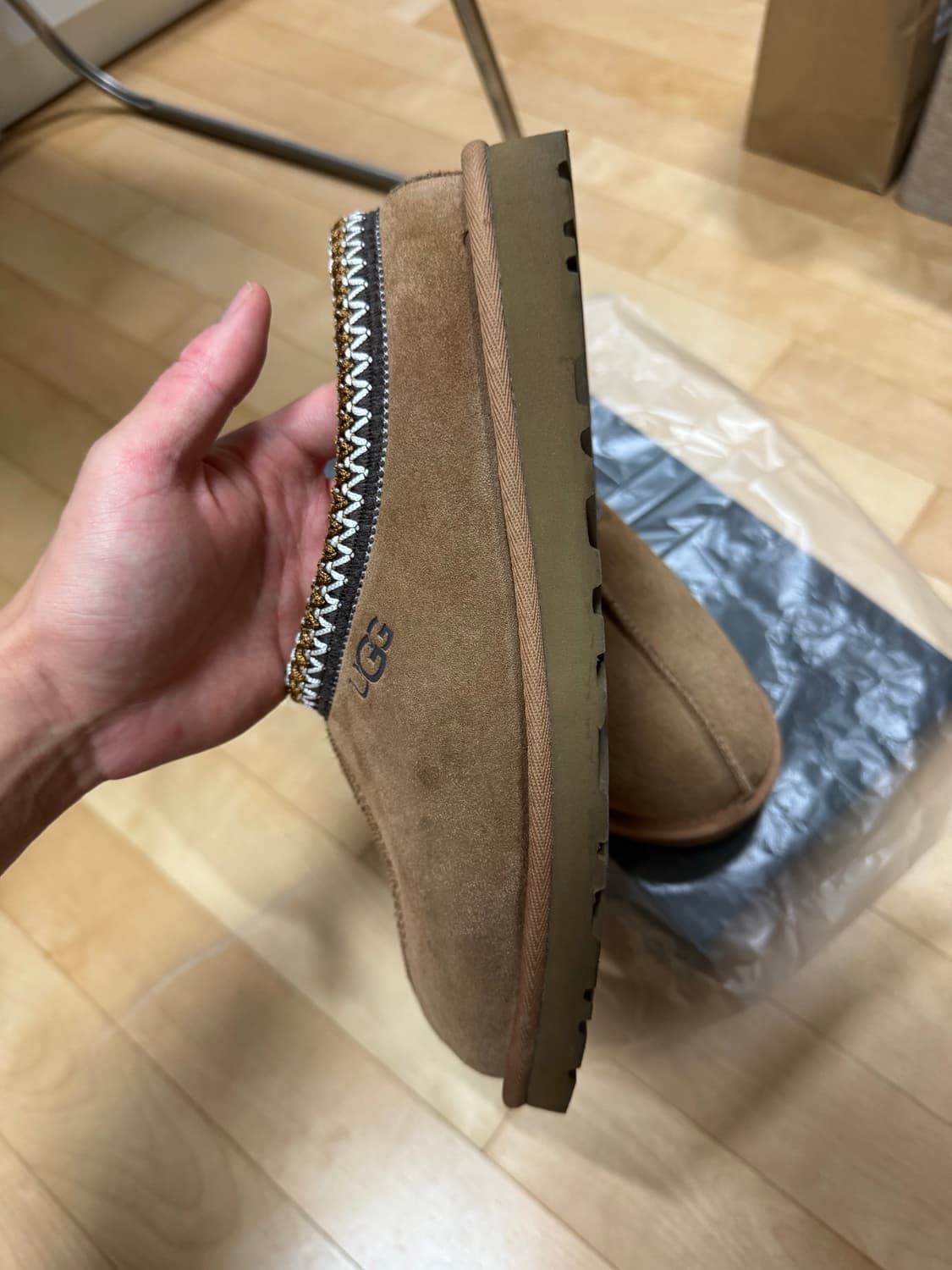 (260)어그 타스만 슬리퍼 체스트넛 상품이미지6