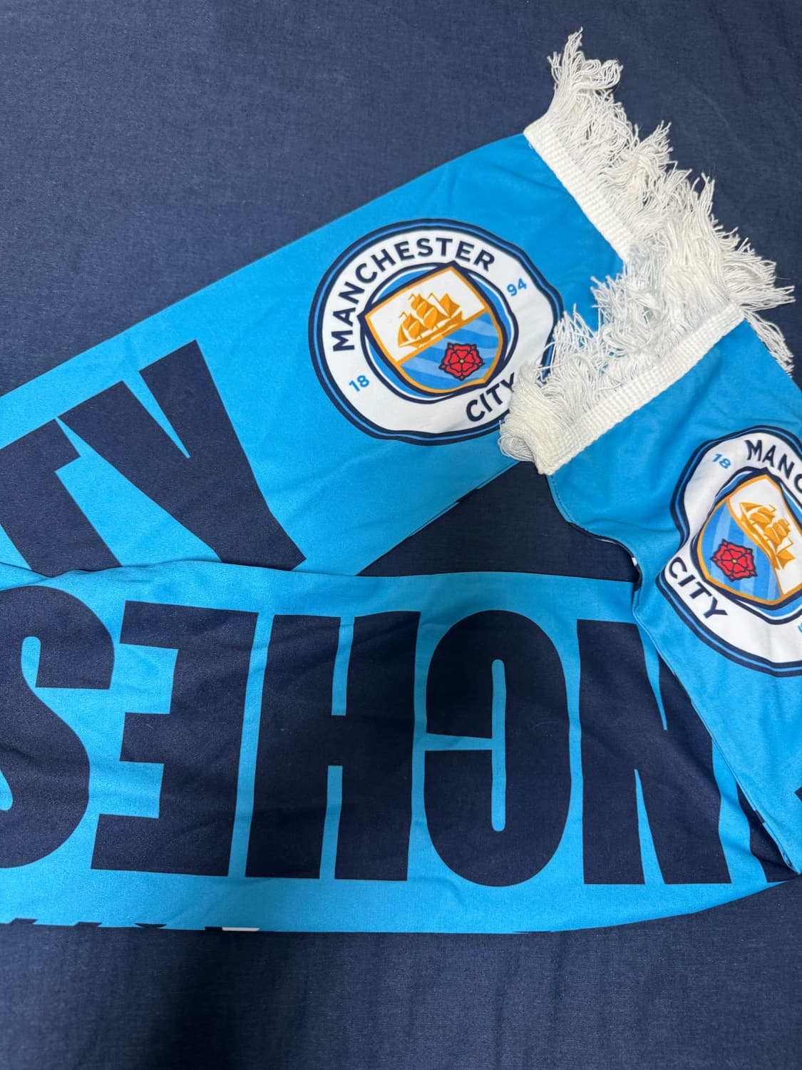 맨시티 머플러 쿠플 내한경기 판매 제품 상품이미지1