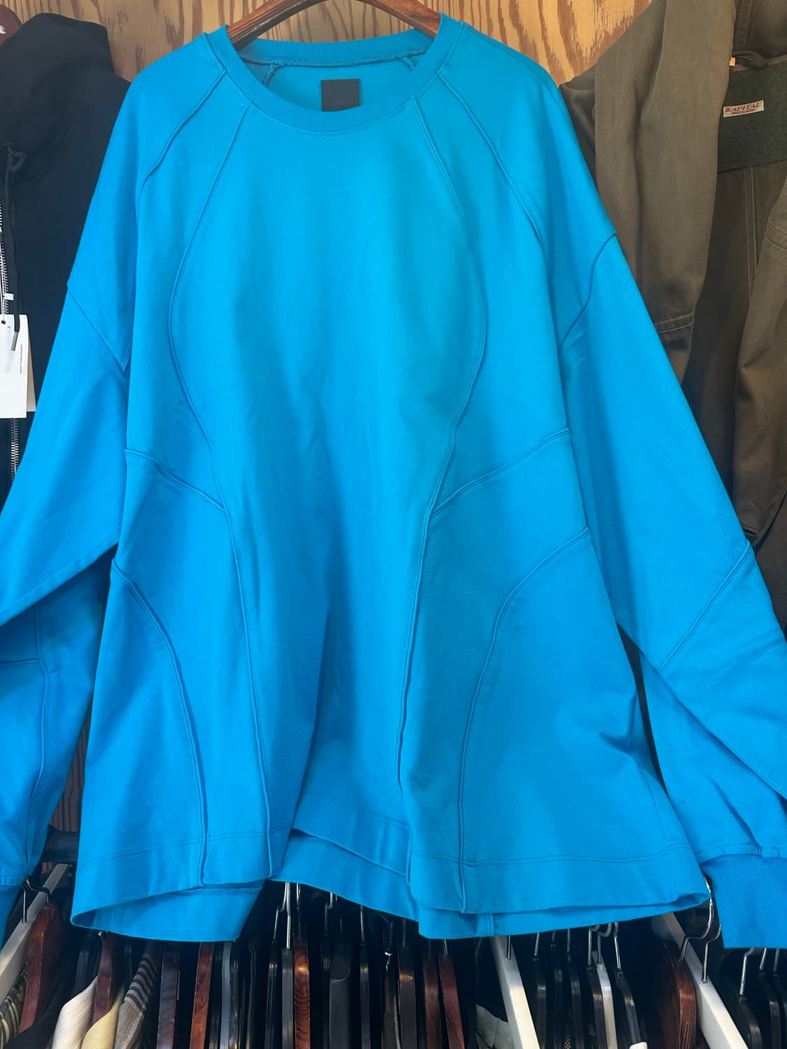 JUUN.J 준지 레이서 파이핑 롱슬리브 상품이미지6