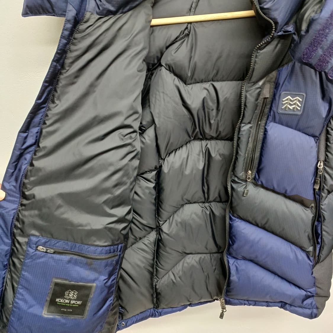 코오롱스포츠  후드 패딩 100 상품이미지4