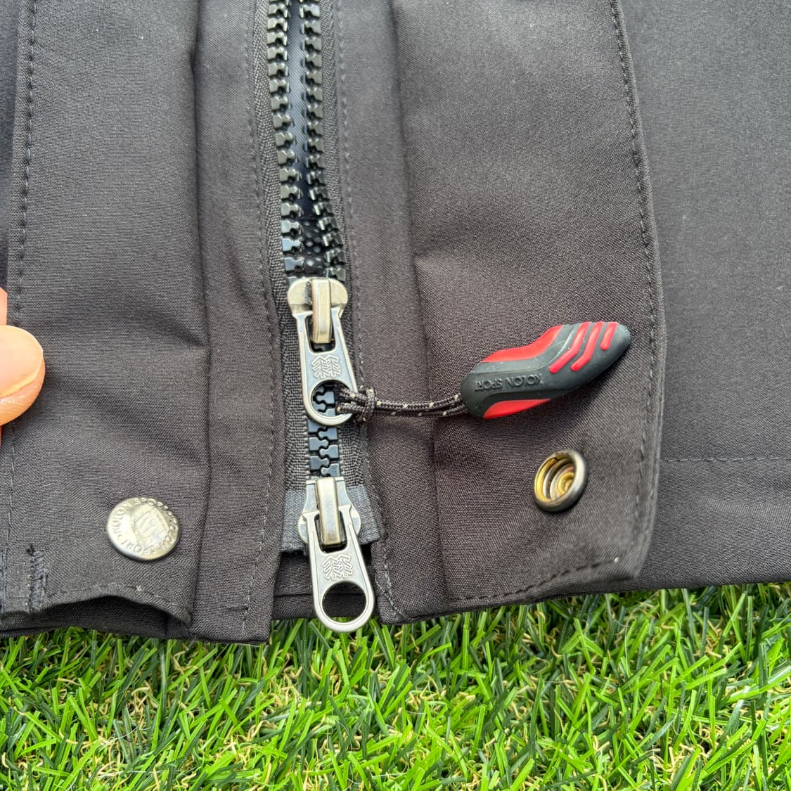 XL)코오롱 텍티니컬 투웨이 바람막이 자켓 상품이미지4