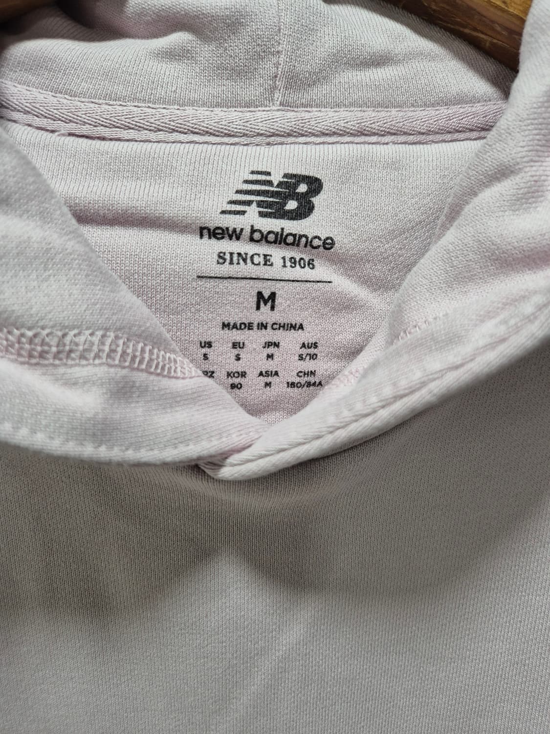 뉴발란스 후드티 핑크.새상품 상품이미지5