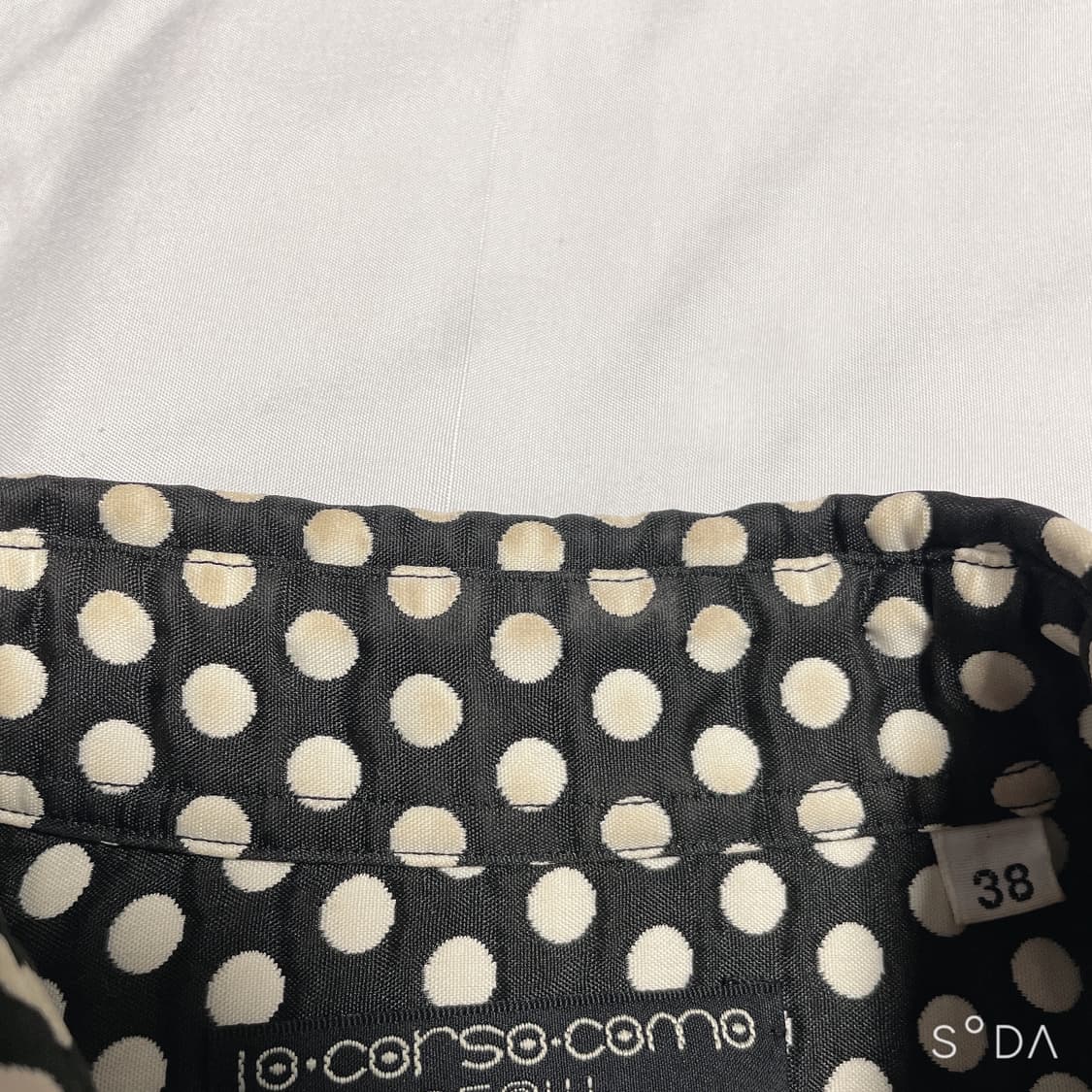 ami x 꼬르소꼬모 도트 셔츠 상품이미지9