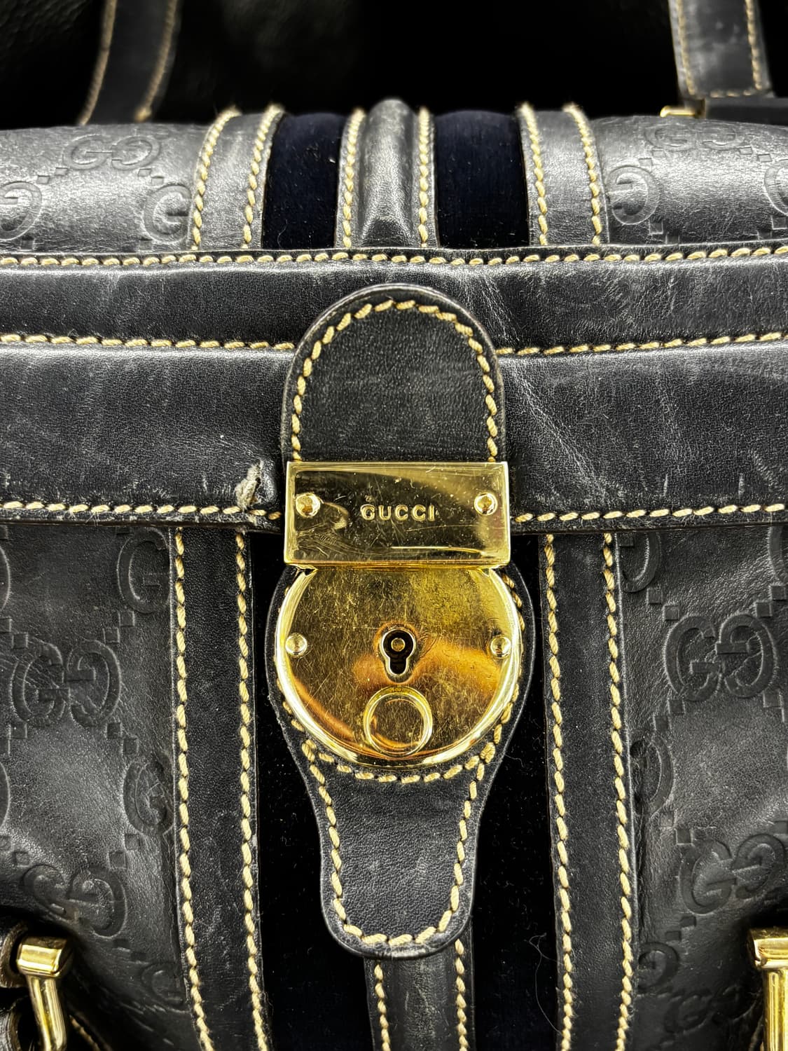 구찌 씨마 블랙 토트백 상품이미지3