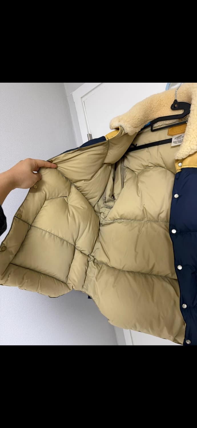 (상태 매우 좋음) 록키마운틴 페더베드 크리스티 패딩 네이비(네고 가능) 상품이미지6