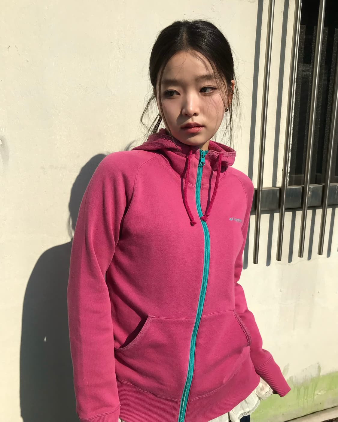 콜롬비아 티타늄 투웨이 레이스 후드집업 상품이미지1