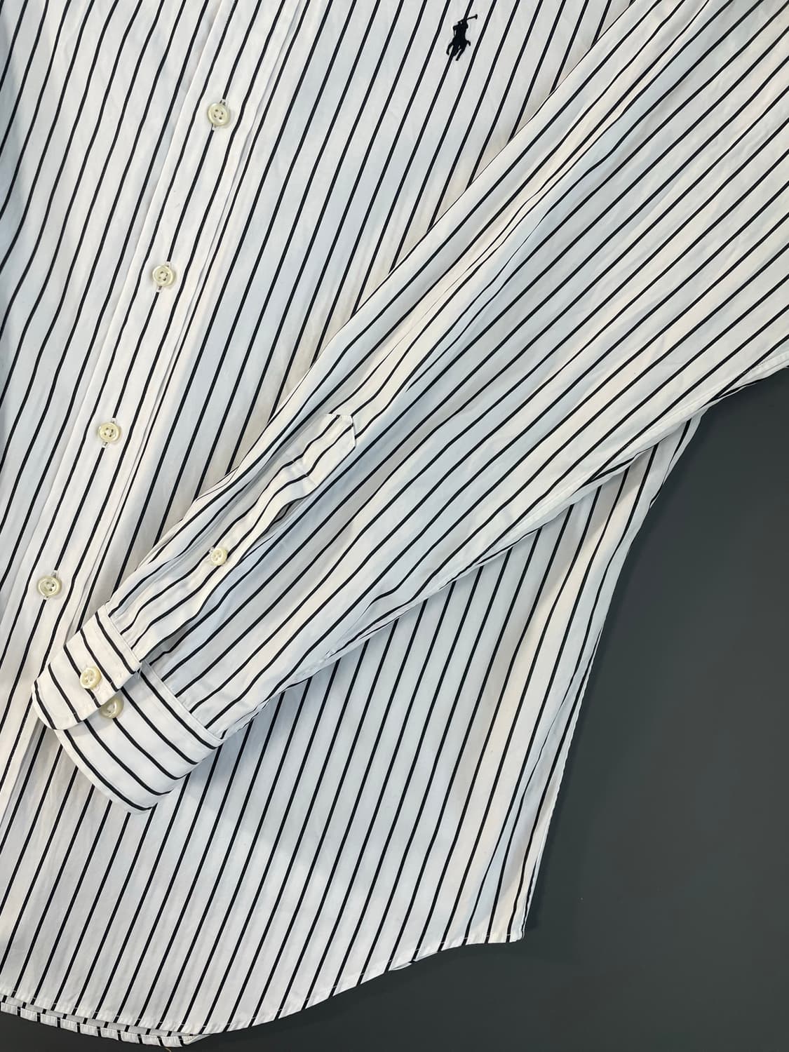 [XL] 폴로 랄프로렌 코튼 스트라이프 셔츠 클래식핏 상품이미지6